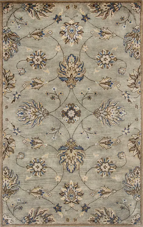 Kas Rugs Syriana 6028 Beige Hand Tufted Wool Rug