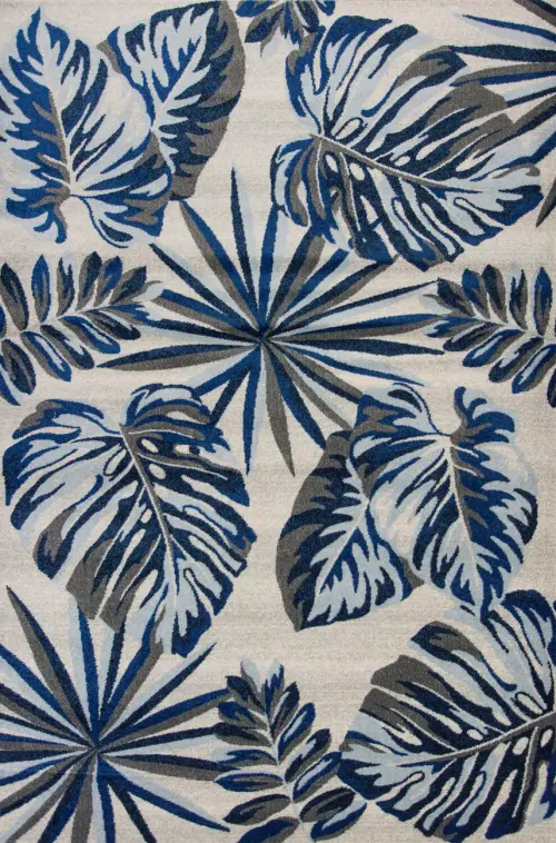 Kas Rugs Stella 6254 Blue Hand Woven Synthetic Rug