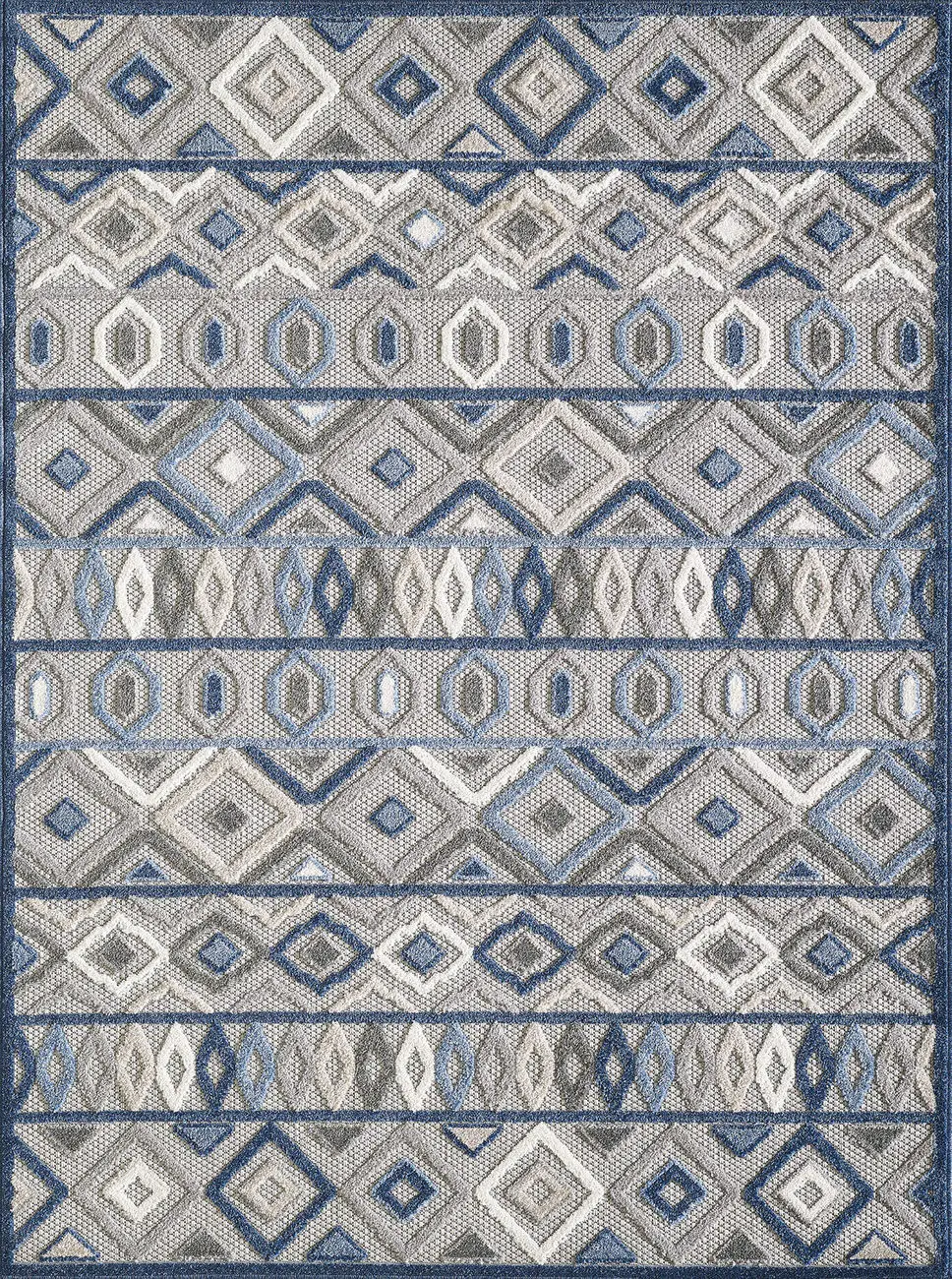 Kas Rugs Calla 6921 Blue Hand Woven Synthetic Rug