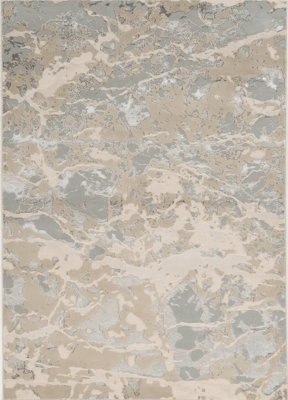 Kas Rugs Luna 7123 Beige Hand Woven Synthetic Rug
