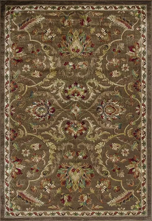 Kas Rugs Versailles 8510 Mocha Silk Rug