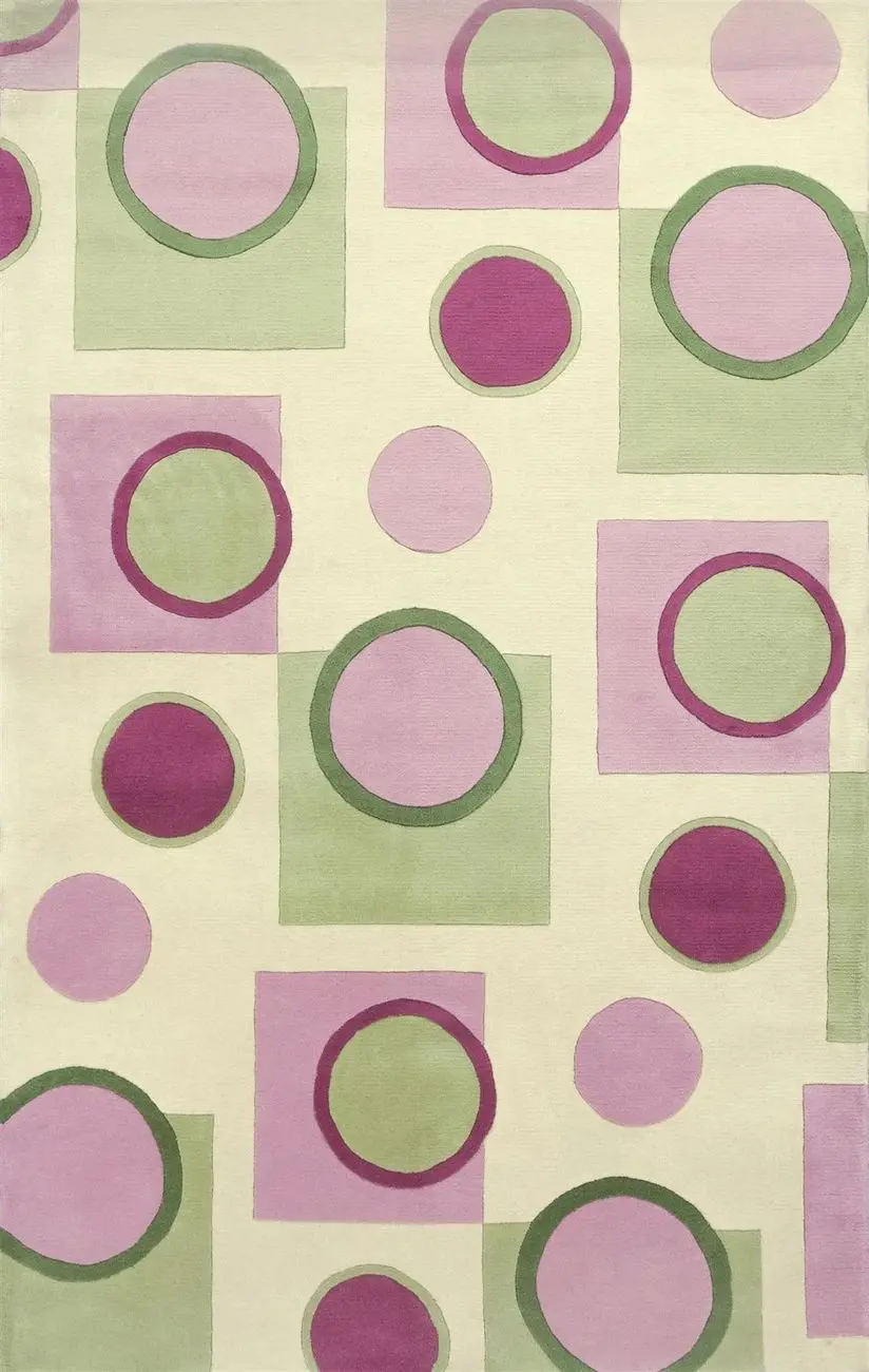 Kas Rugs Signature 9101 Pink Abstract Rug