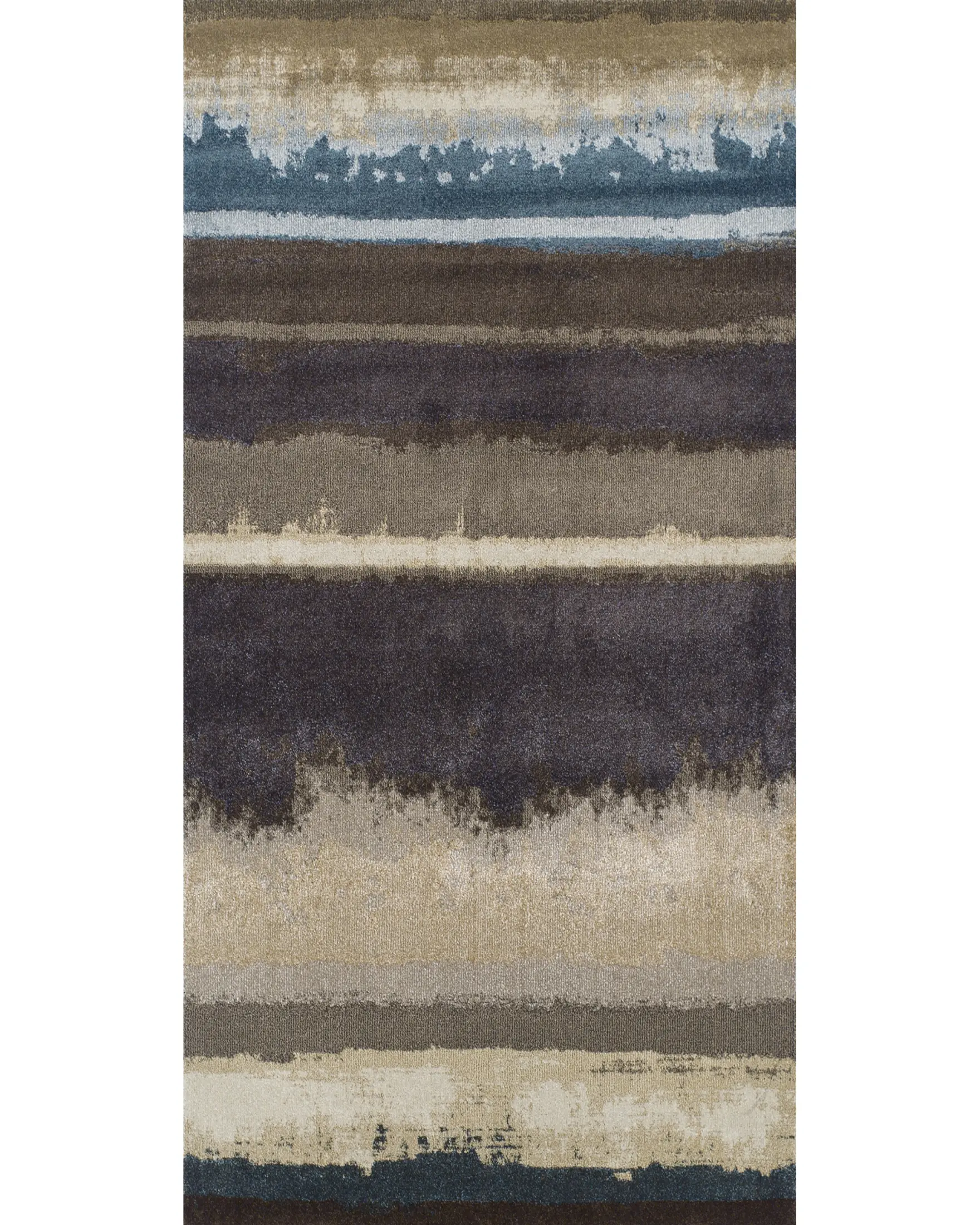 Modern Loom Antigua AN2 Chocolate Abstract Rug