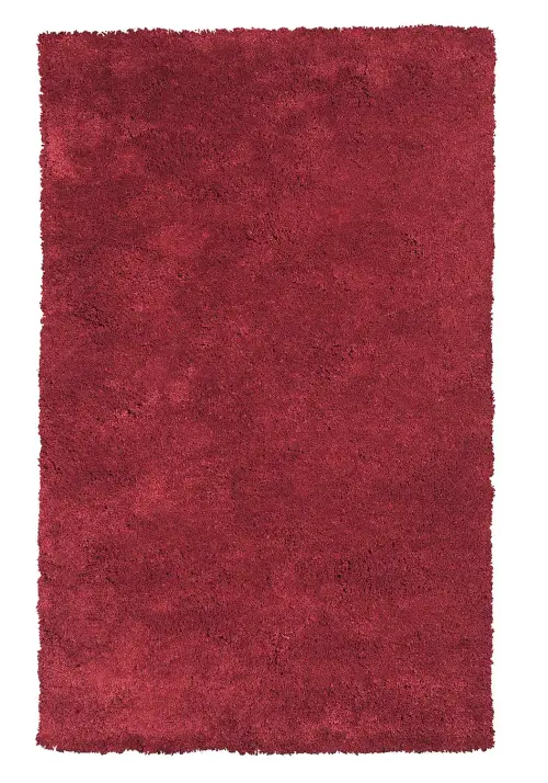 Bliss 1564 Red Shag Area Rug