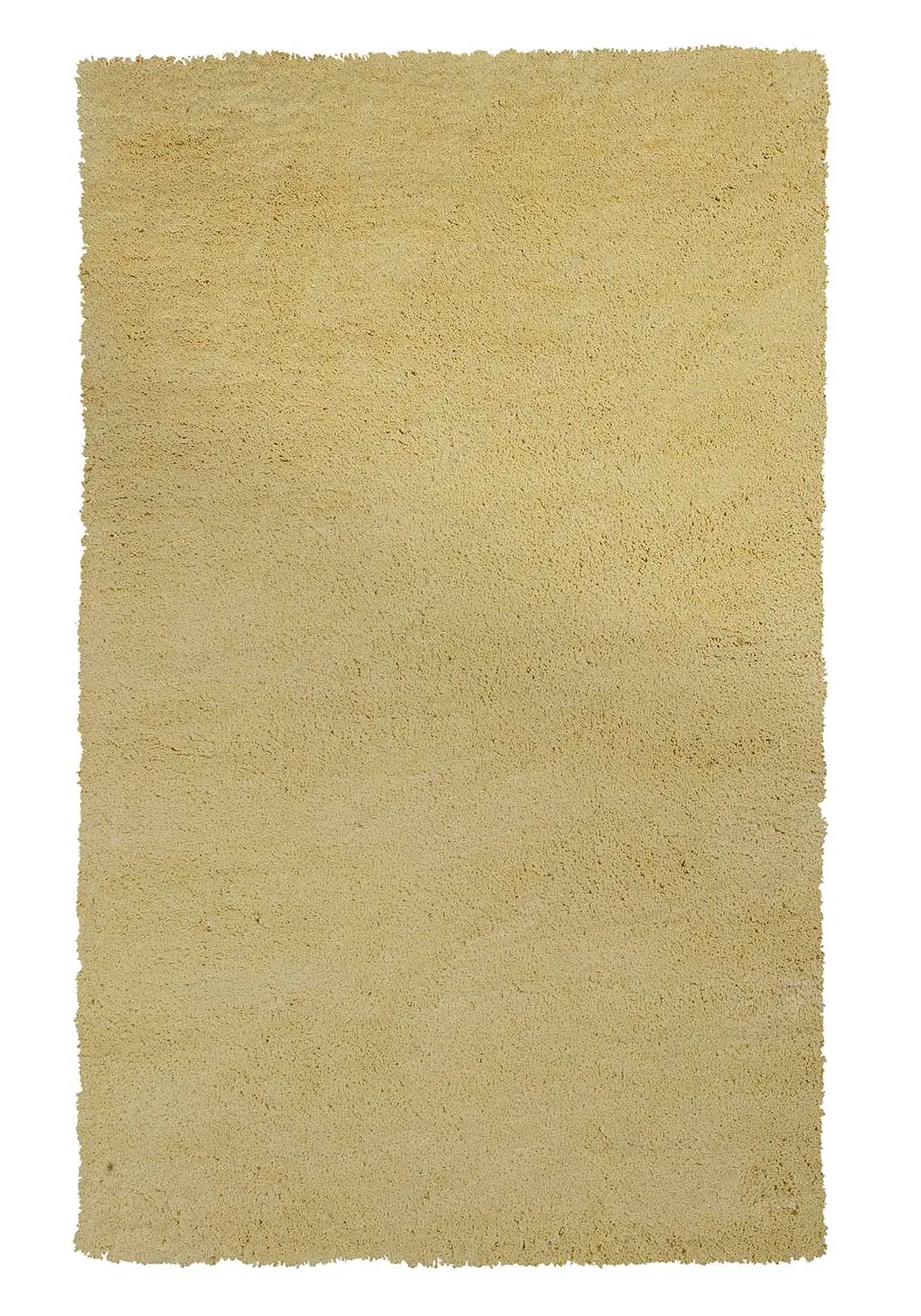 Bliss 1574 Canary Yellow Shag Area Rug