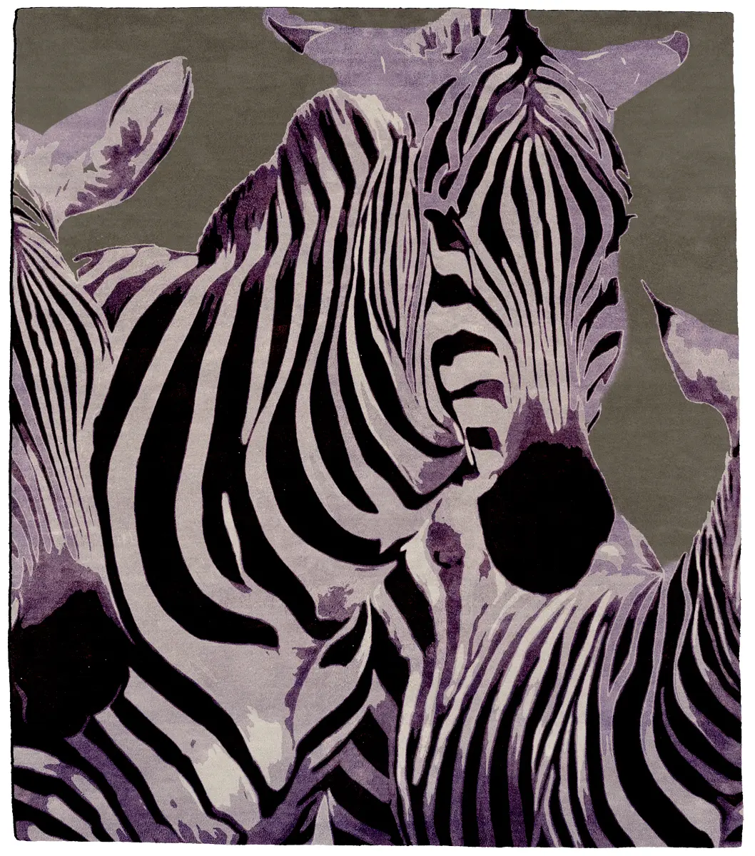 Migration Lavender Smoke Rug