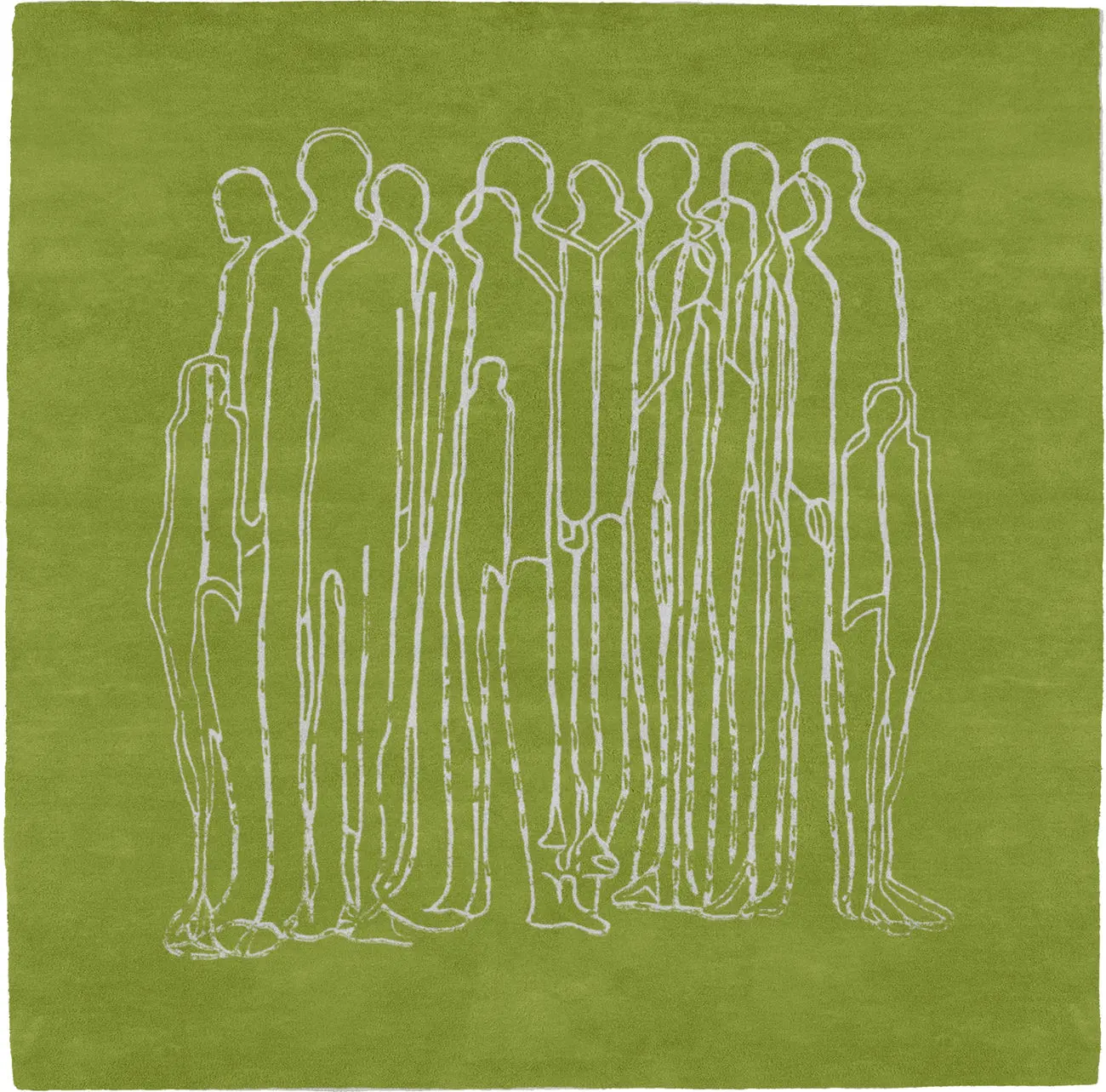 Multitude Pea Green Rug