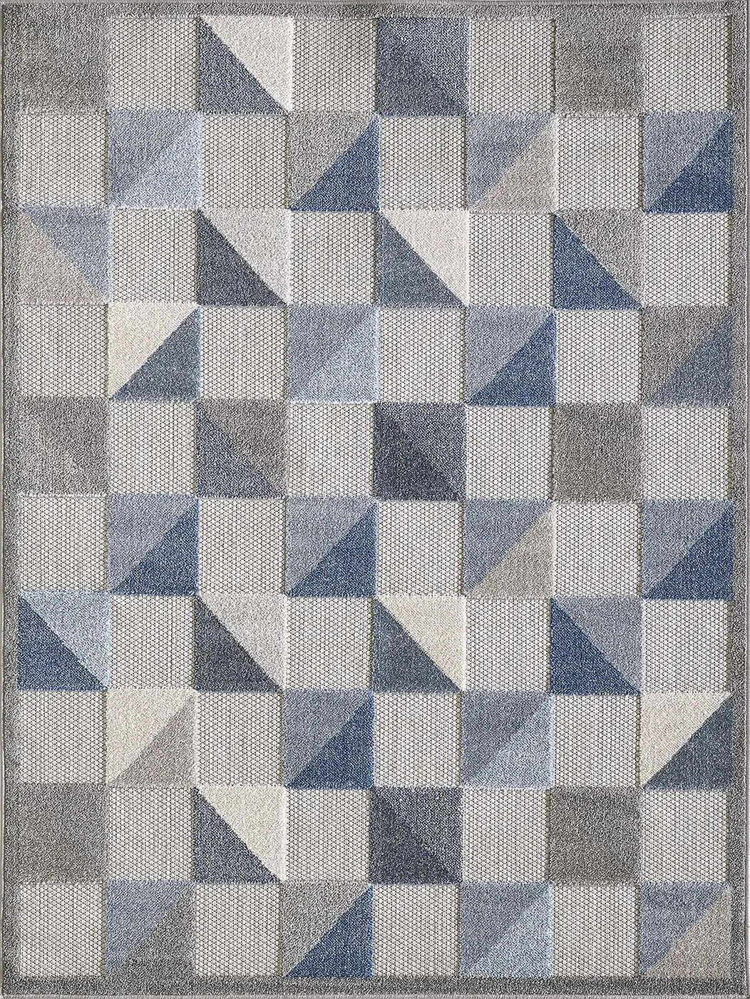 Calla 6923 Blue Scope Area Rug