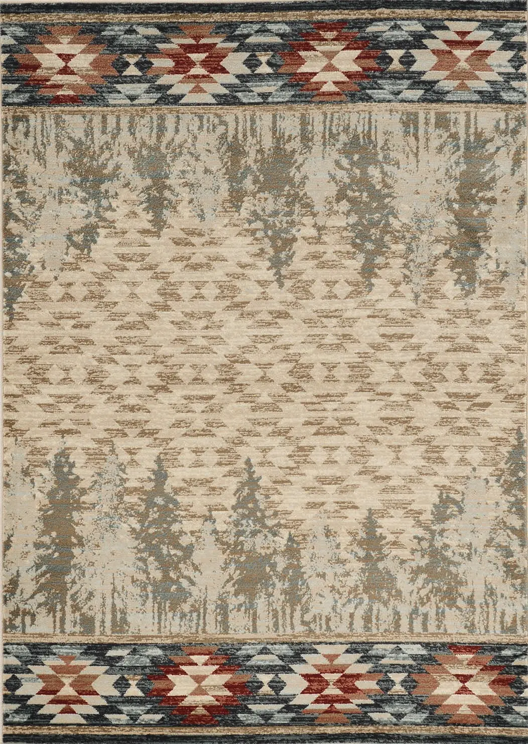 Chester 5635 Ivory Pines Area Rug