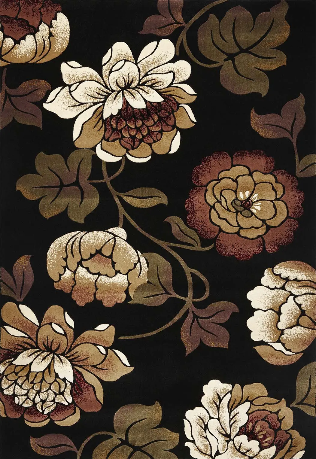 Corinthian 5351 Black Bella Area Rug Product Image