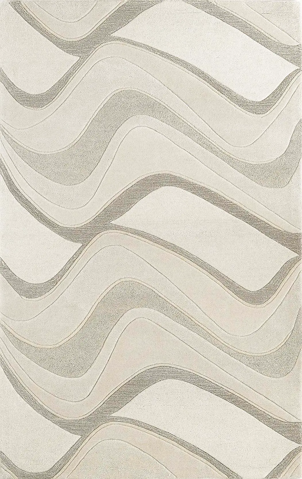 Eternity 1085 Ivory Waves Area Rug