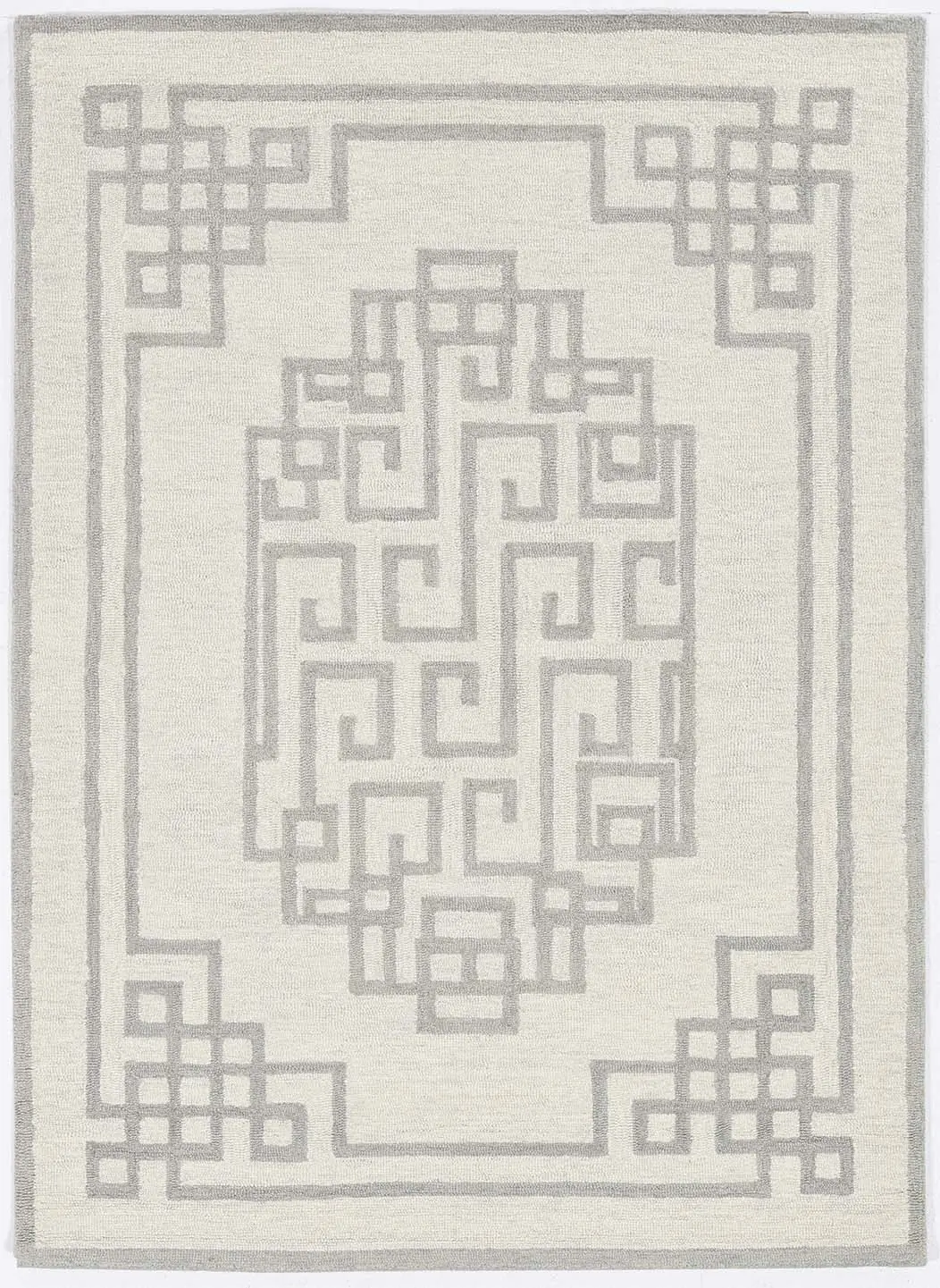 Gramercy 1612 Ivory Grey Maysville Area Rug Product Image