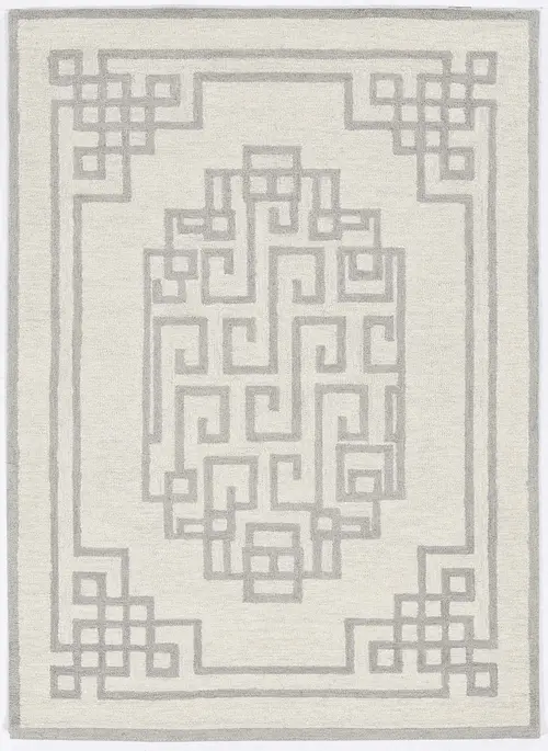 Gramercy 1612 Ivory Grey Maysville Area Rug