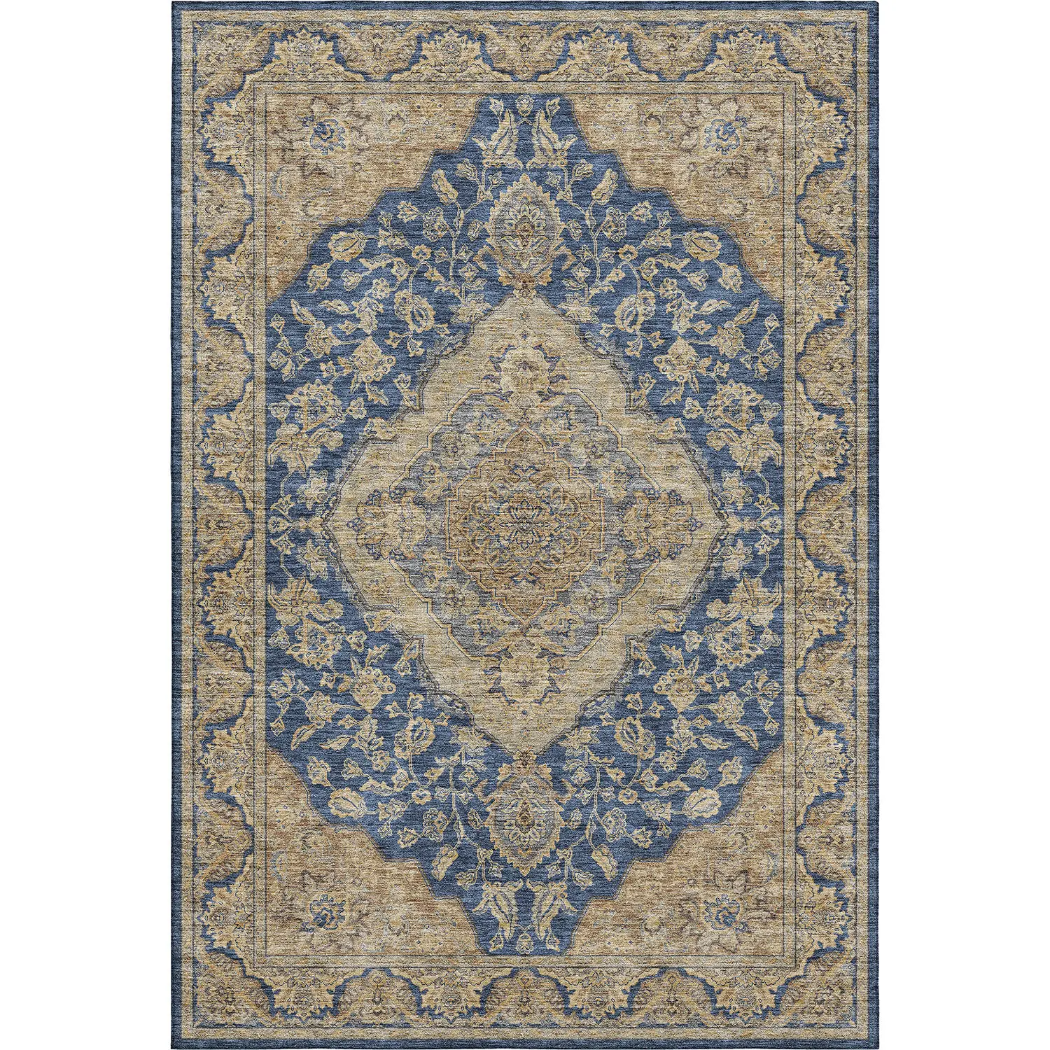 Hatay HY3 Navy Modern Rug