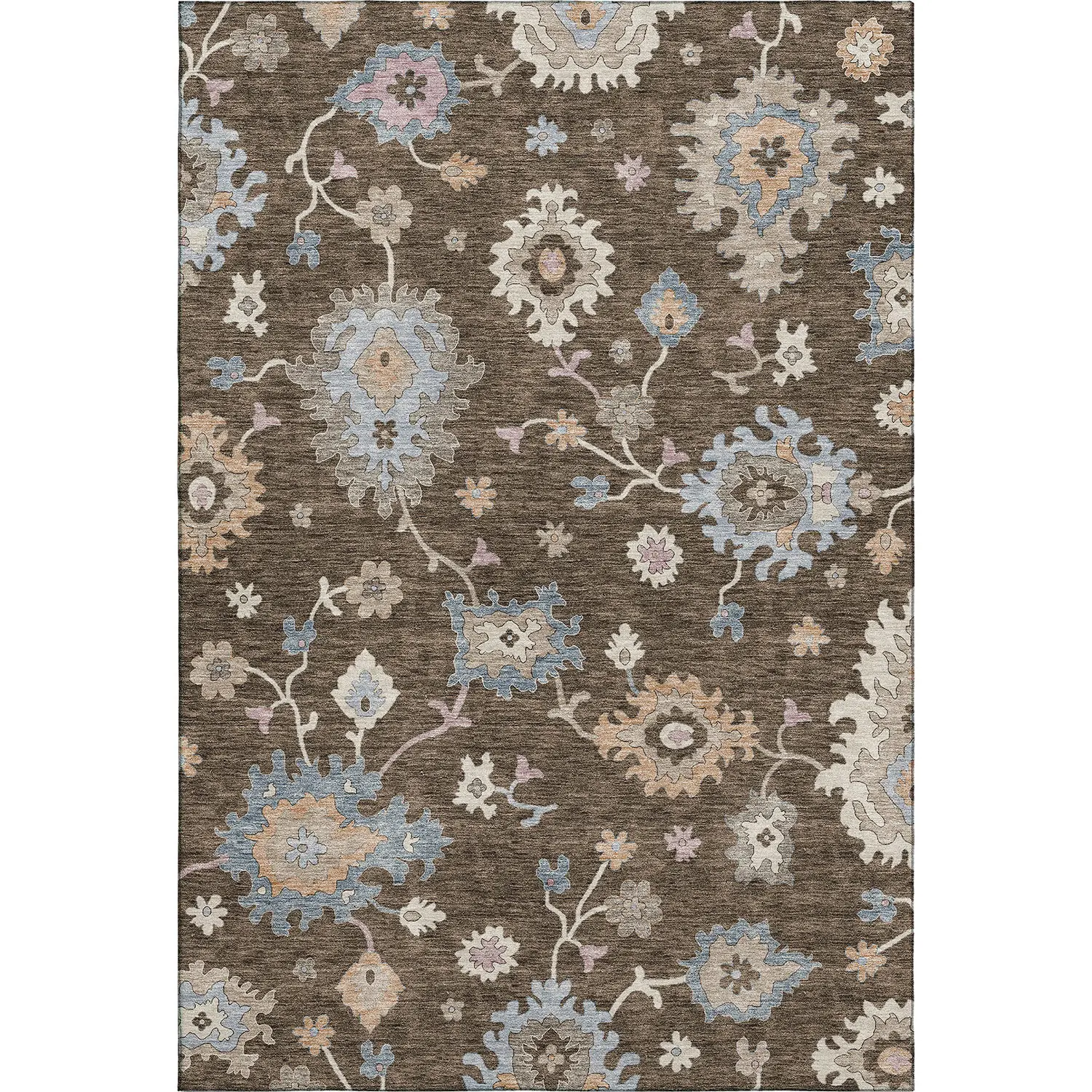 Hatay HY4 Chocolate Modern Rug