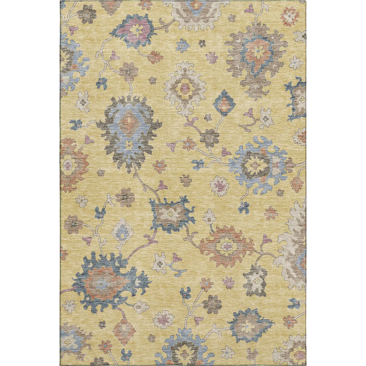 Hatay HY4 Gold Modern Rug
