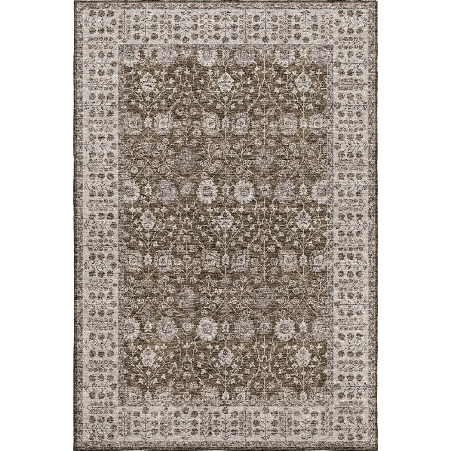 Hatay HY8 Chocolate Modern Rug