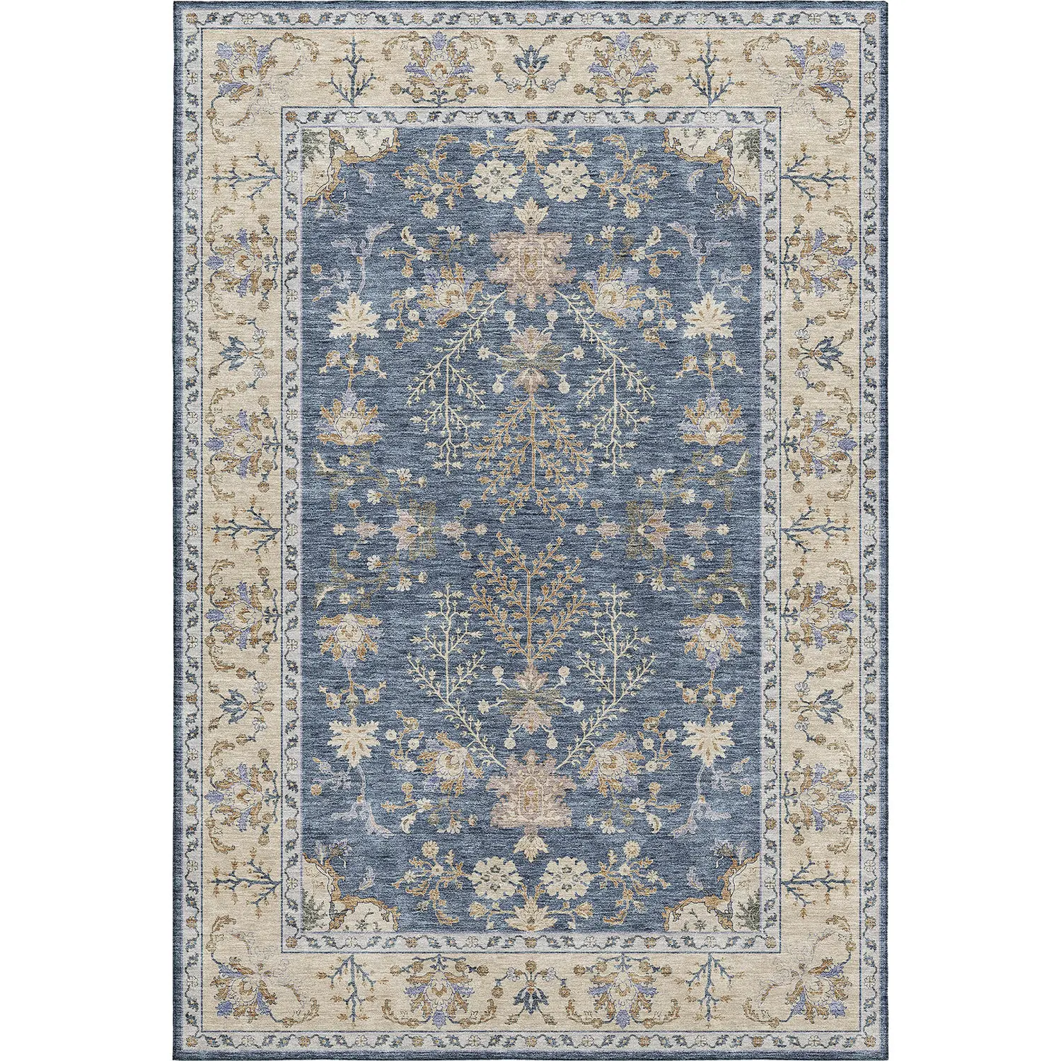 Hatay HY9 Blue Modern Rug