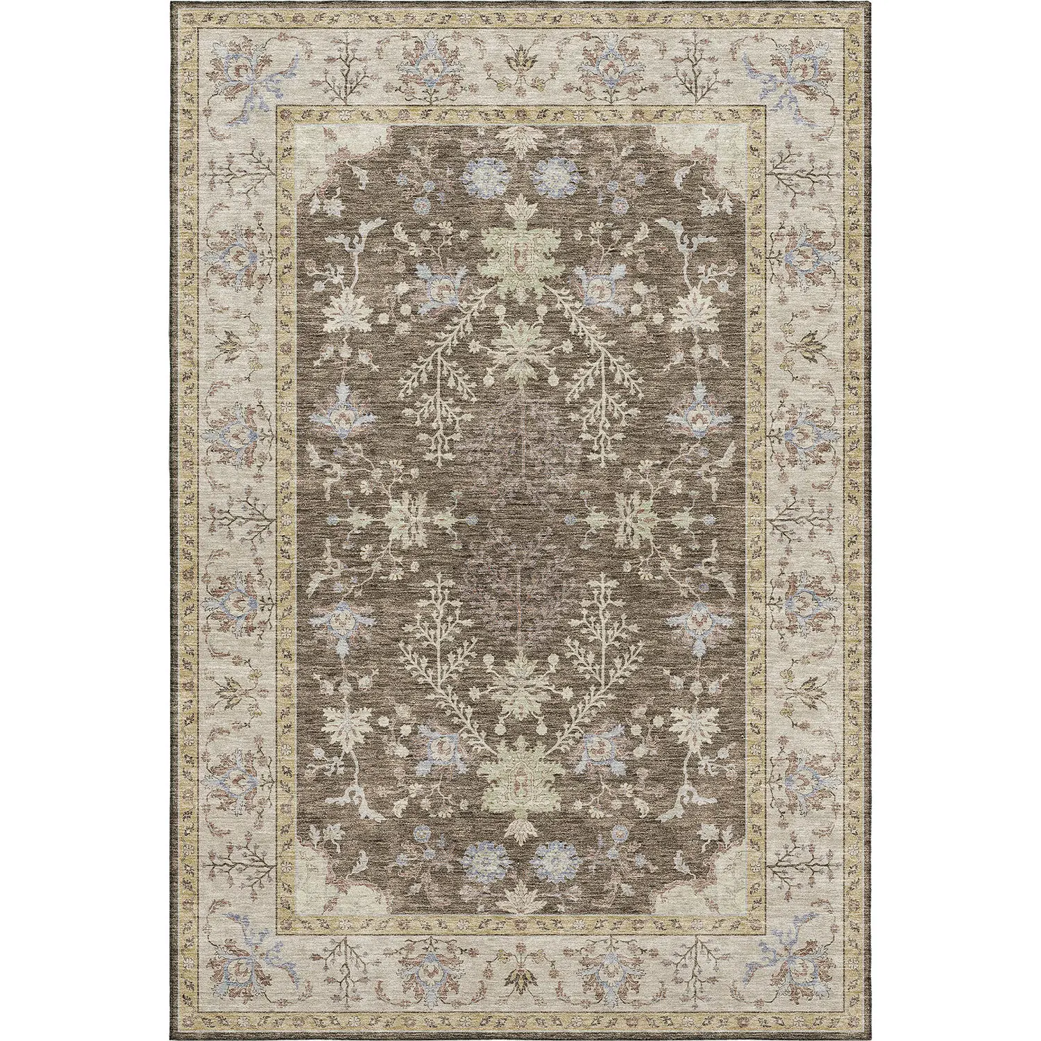 Hatay HY9 Brown Modern Rug