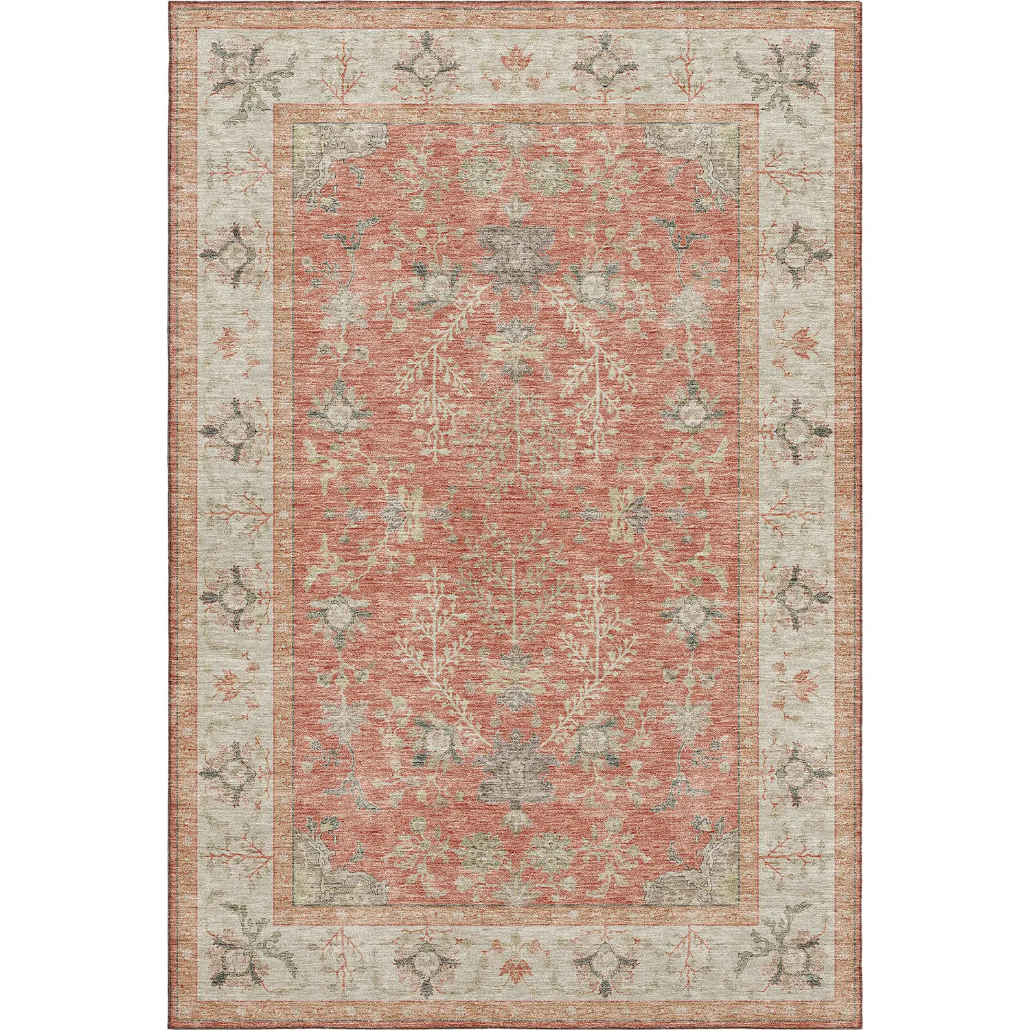 Hatay HY9 Coral Modern Rug