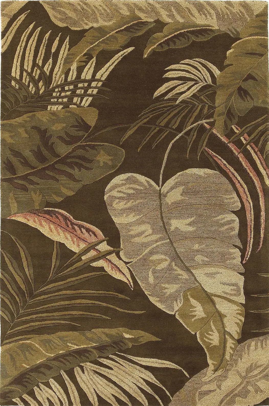 Havana 2615 Mocha Rainforest Area Rug Product Image