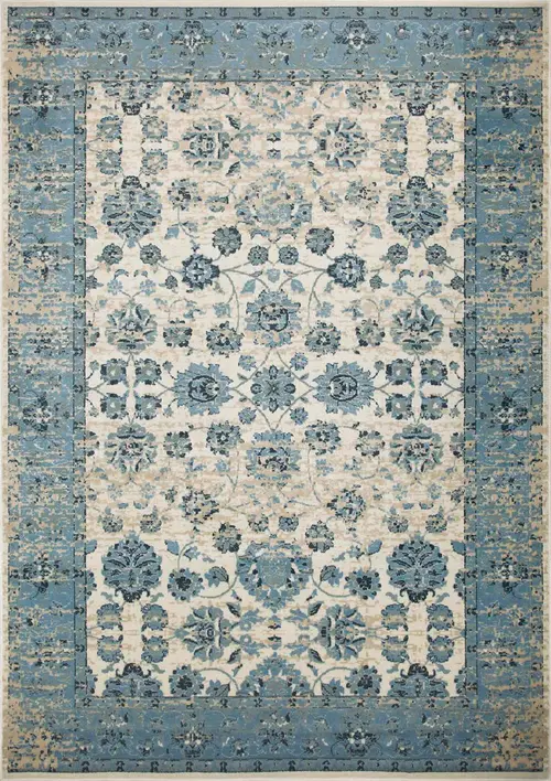 Heritage 9368 Ivory/Blue Traditions Area Rug