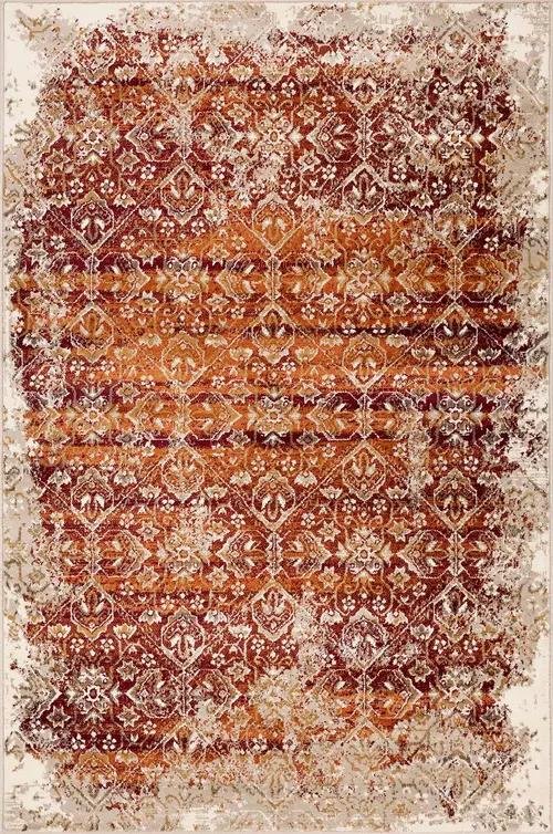 Heritage 9373 Ivory/Rust Anna Area Rug