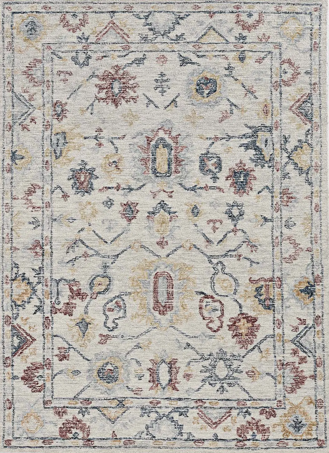 Hudson 2460 Ivory Medina Area Rug