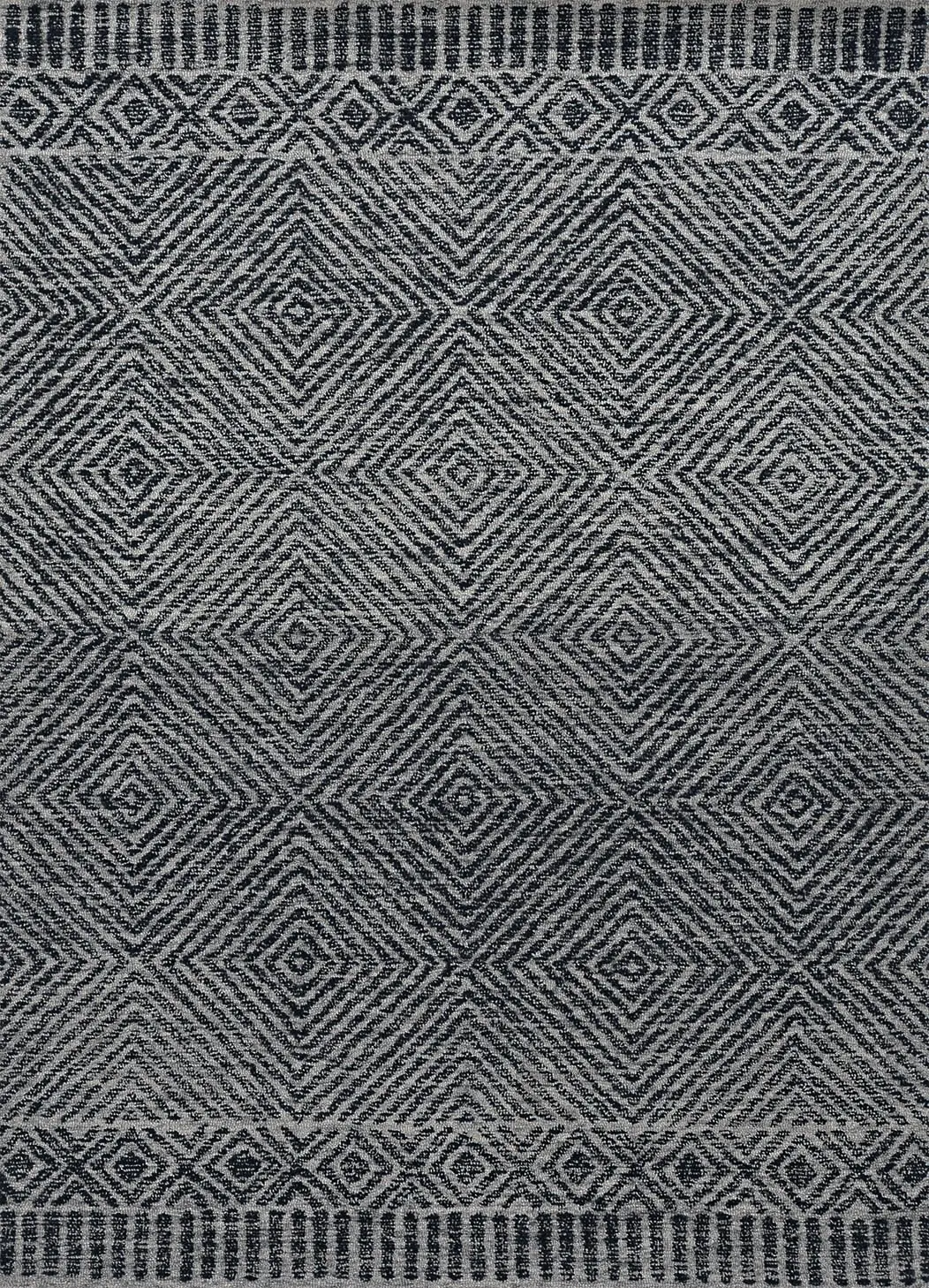 Hudson 2463 Grey/Black Retreat Area Rug