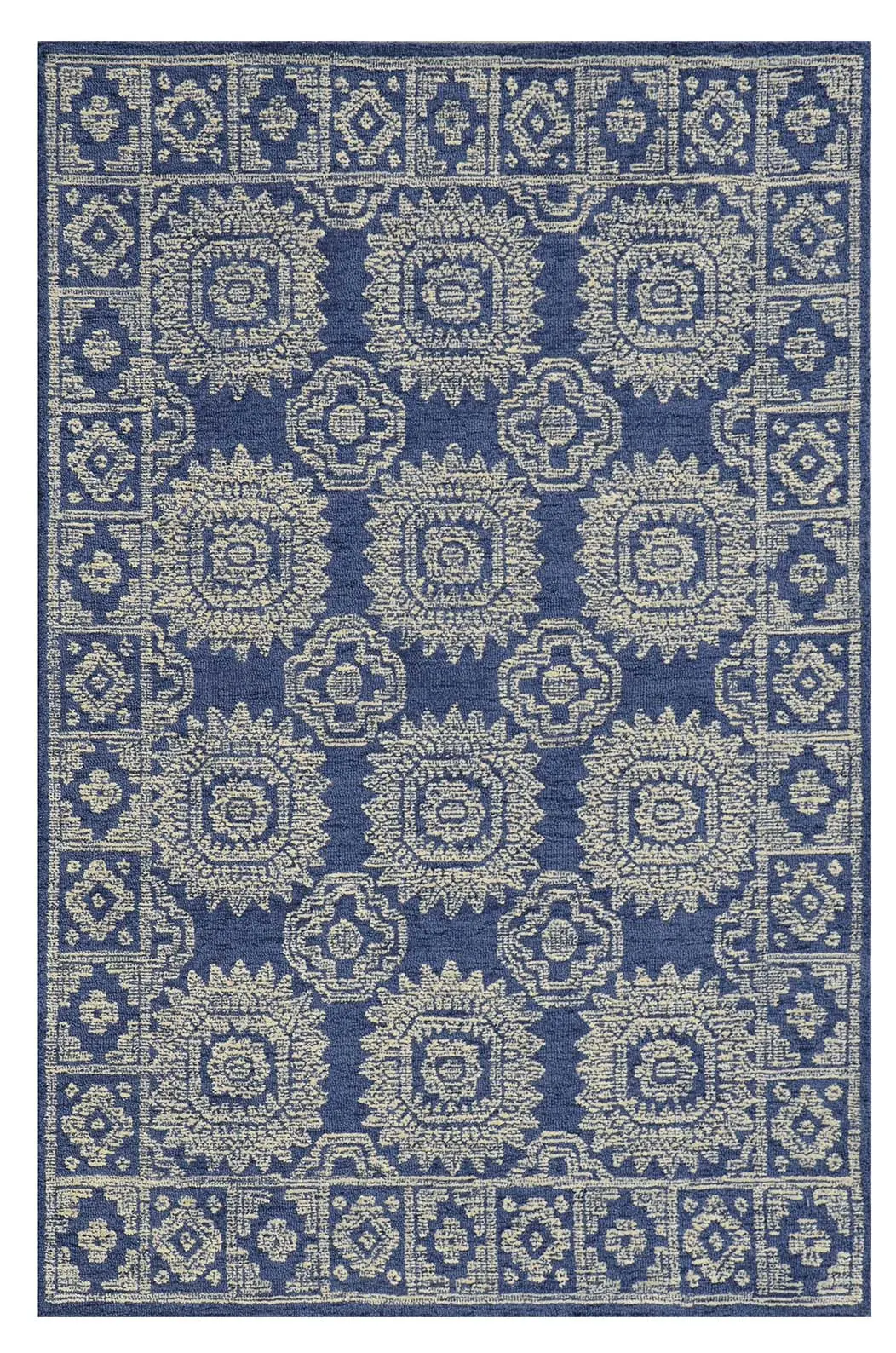 Hudson 2469 Navy Suzani Area Rug