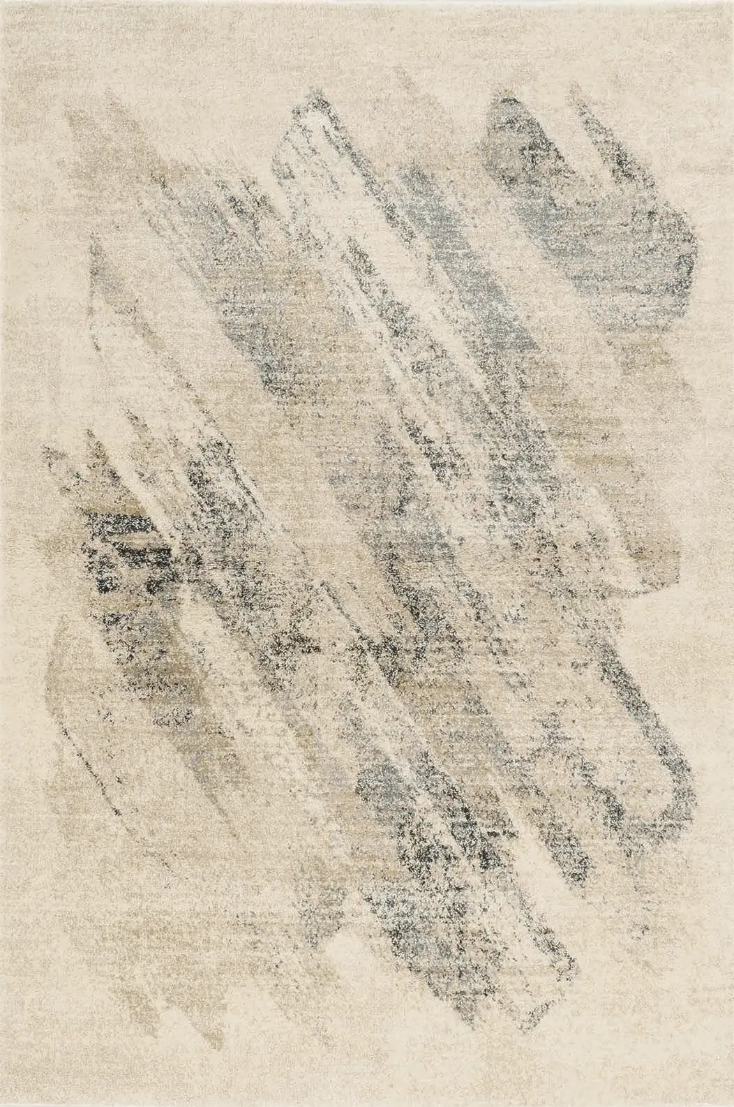 Hue 4715 Ivory/Grey Luster Area Rug