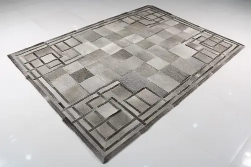 MODERN LOOM JR-1711 Leather Patchwork Rugs