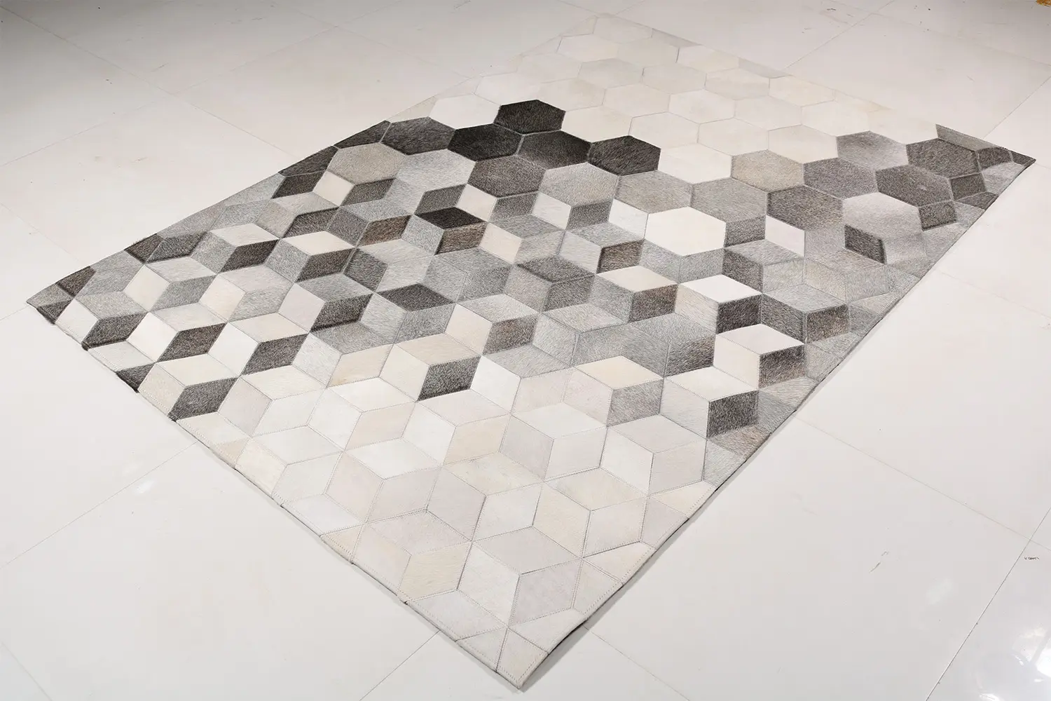 MODERN LOOM JR-2508 Leather Patchwork Rugs