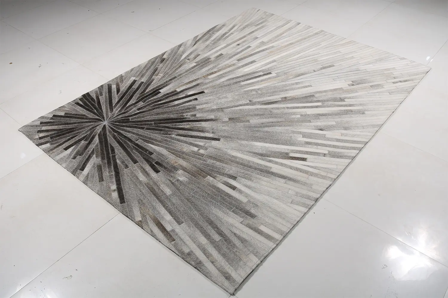 MODERN LOOM JR-2519 Leather Patchwork Rugs