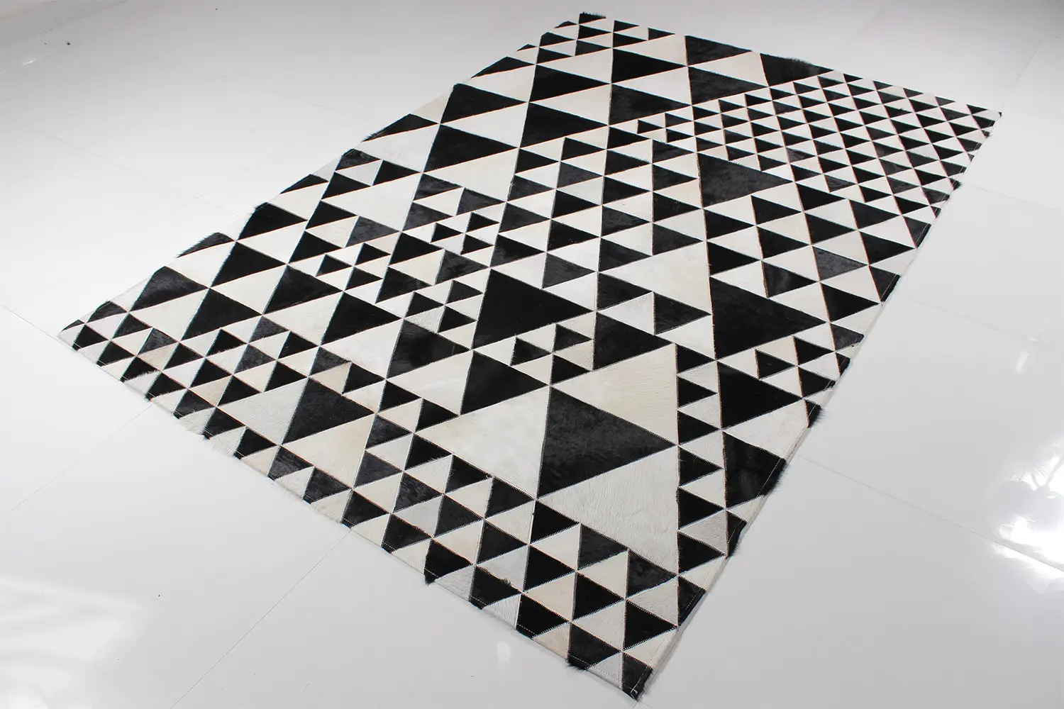 MODERN LOOM JR-5113 Leather Patchwork Rugs