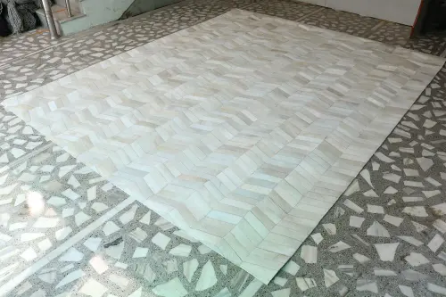 MODERN LOOM JR-5152 Leather Patchwork Rugs