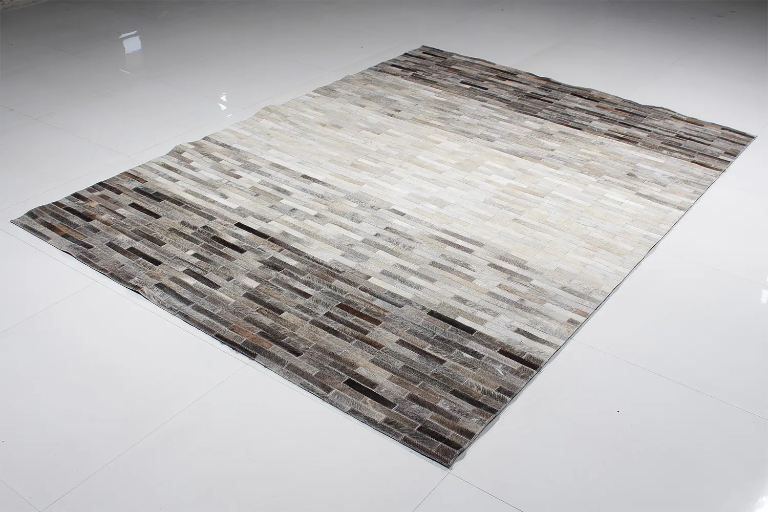 MODERN LOOM JR-9873 Leather Patchwork Rugs