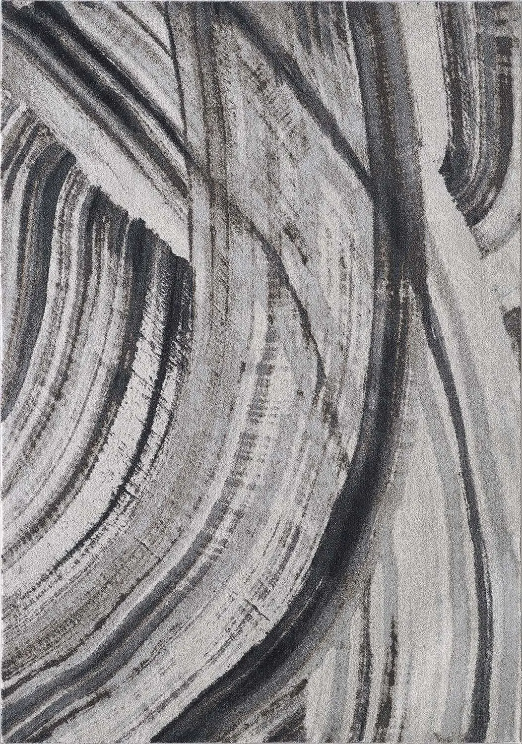 Illusions 6218 Ivory/Grey Elements Area Rug