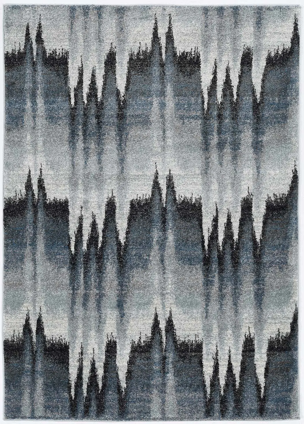Landscapes 5908 Blue Ivory Pulse Area Rug