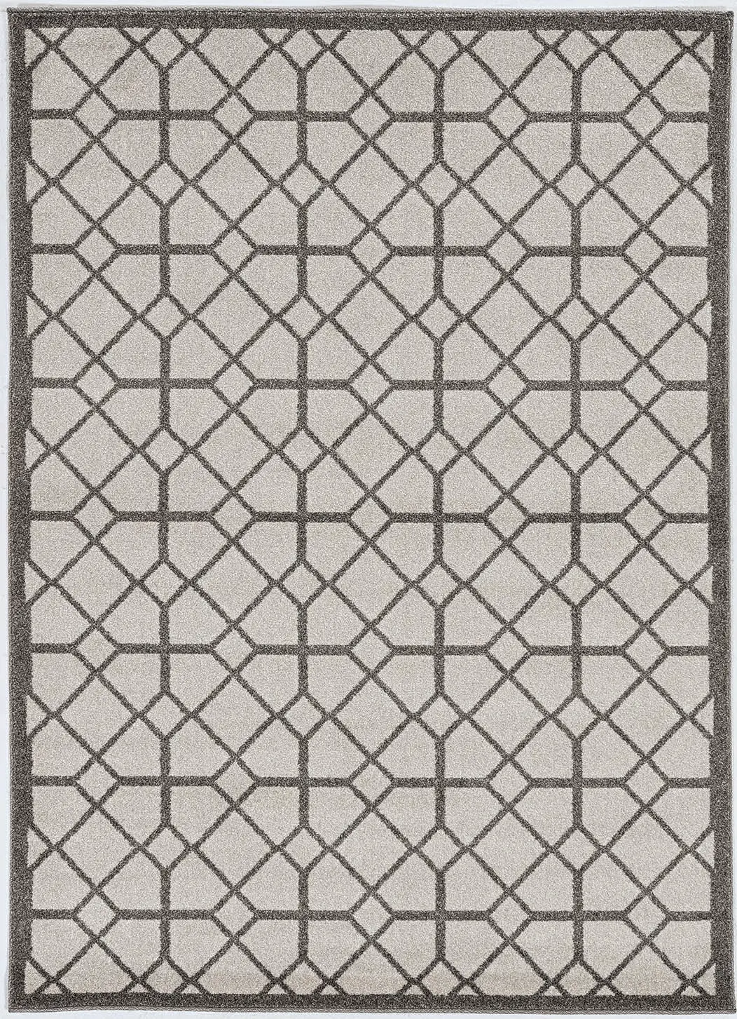 Lucia 2773 Ivory/Grey Scope Area Rug