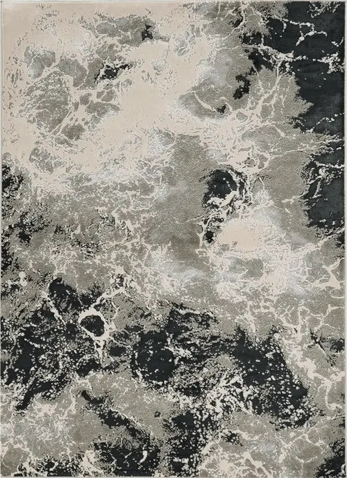 Luna 7120 Silver Nightscape Area Rug