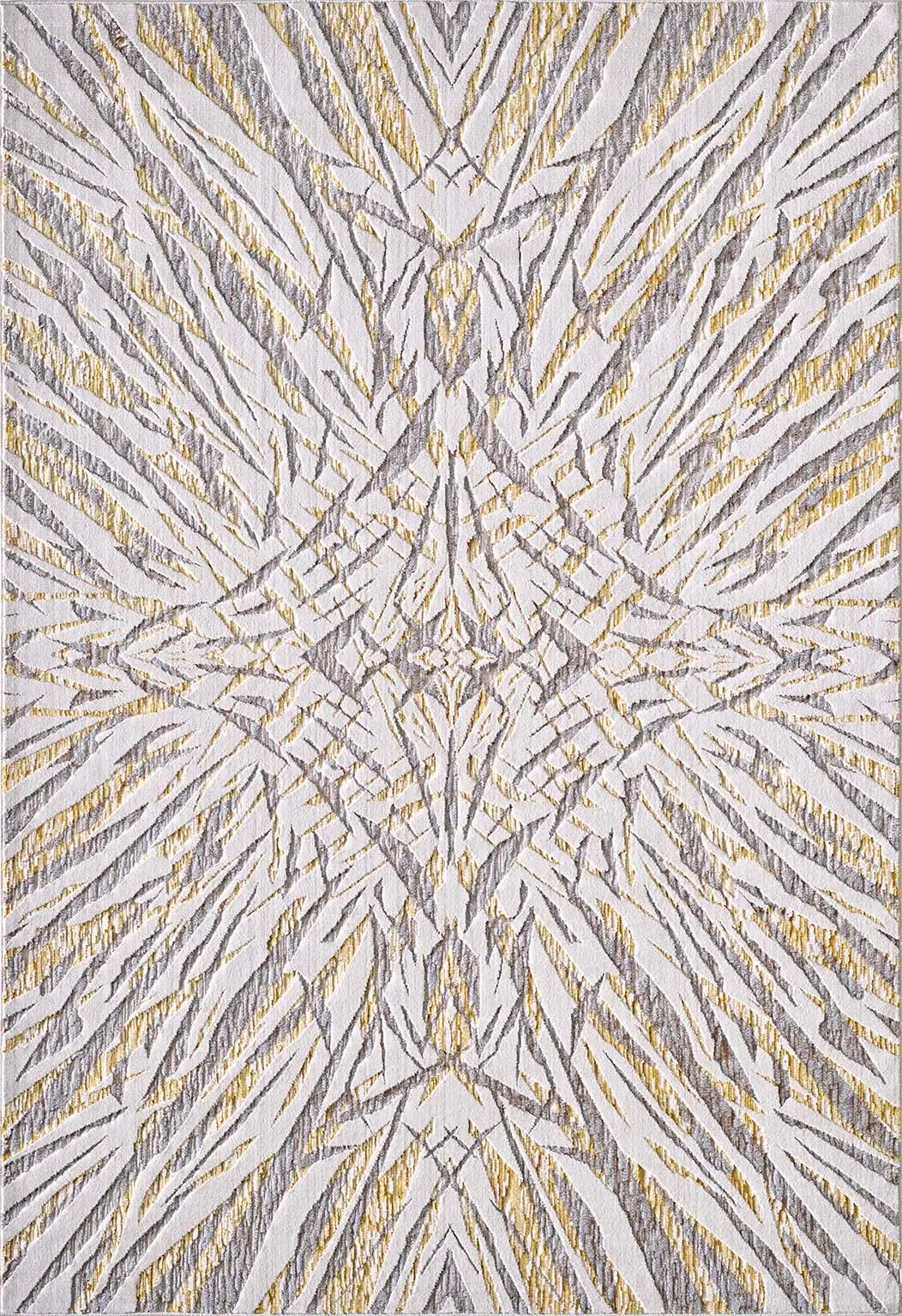 Luna 7146 Ivory/Gold Illusions Area Rug