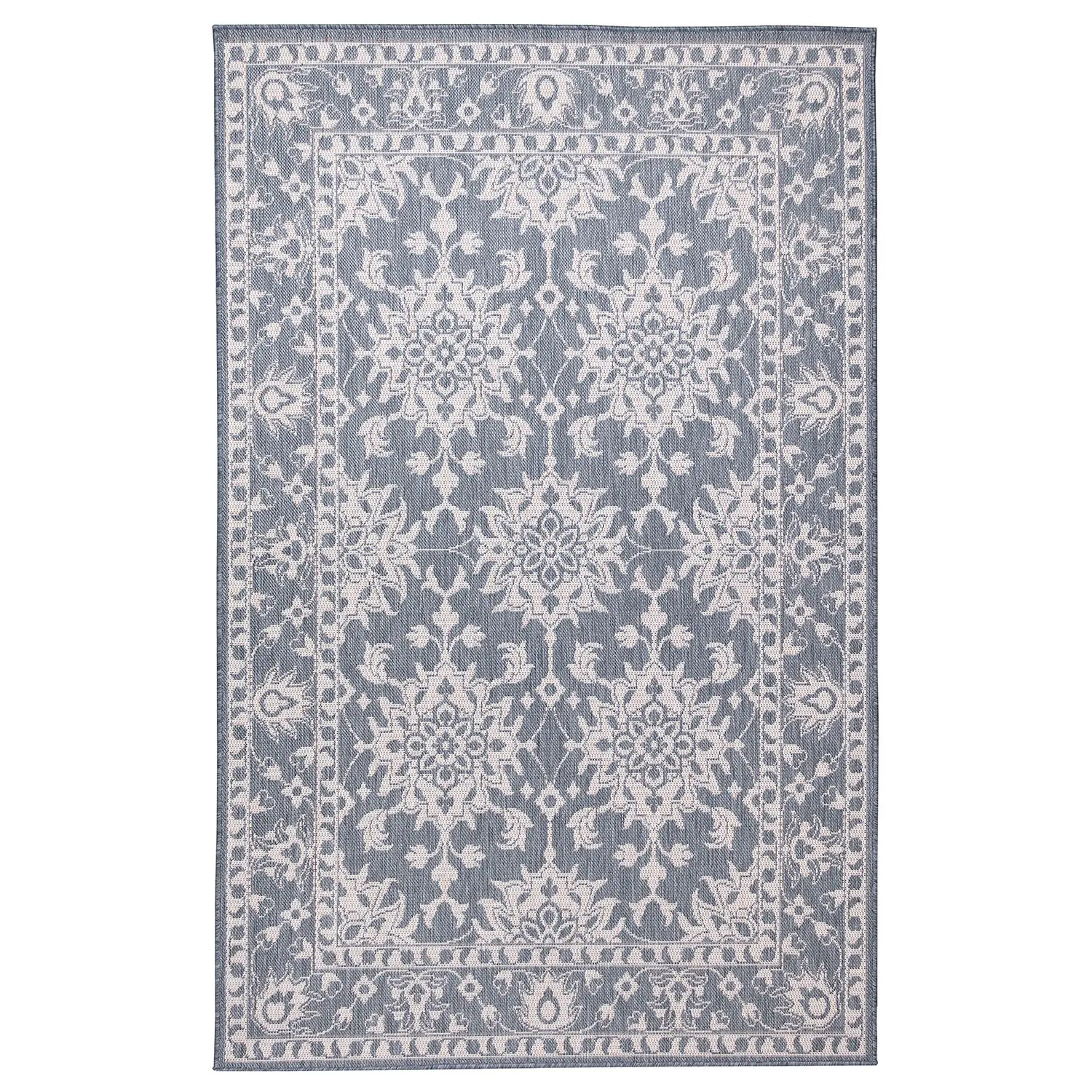 Liora Manne Malibu Low Profile Easy Care Weather Resistant Indoor/Outdoor Rug-Traditional, Decorativ