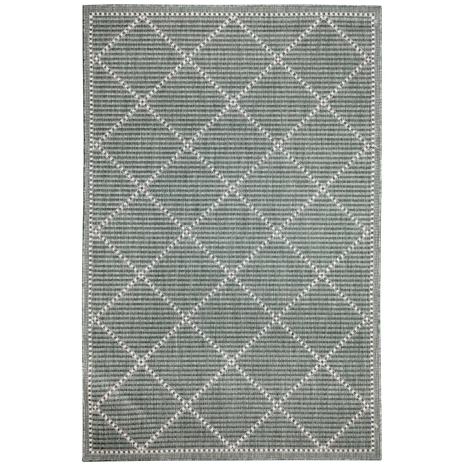 Liora Manne Malibu Low Profile Easy Care Weather Resistant Indoor/Outdoor Rug-Transitional, Decorati