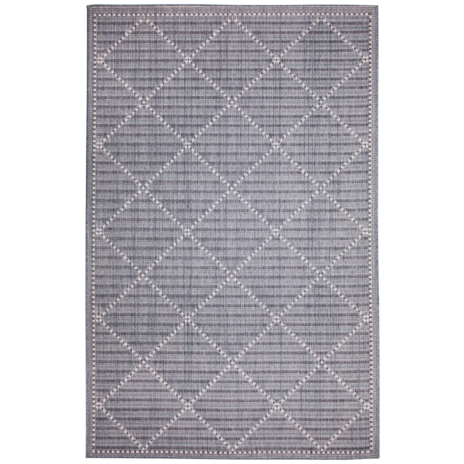 Liora Manne Malibu Low Profile Easy Care Weather Resistant Indoor/Outdoor Rug-Transitional, Decorati