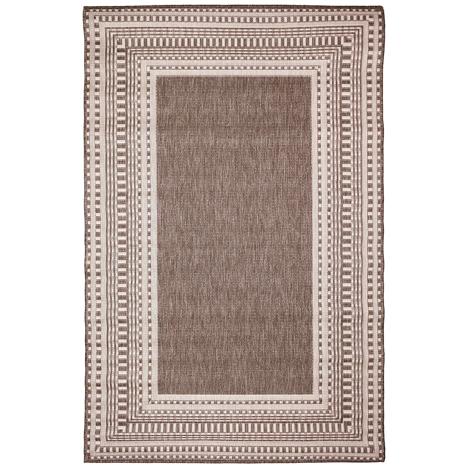 Liora Manne Malibu Low Profile Easy Care Weather Resistant Indoor/Outdoor Rug-Transitional, Decorati