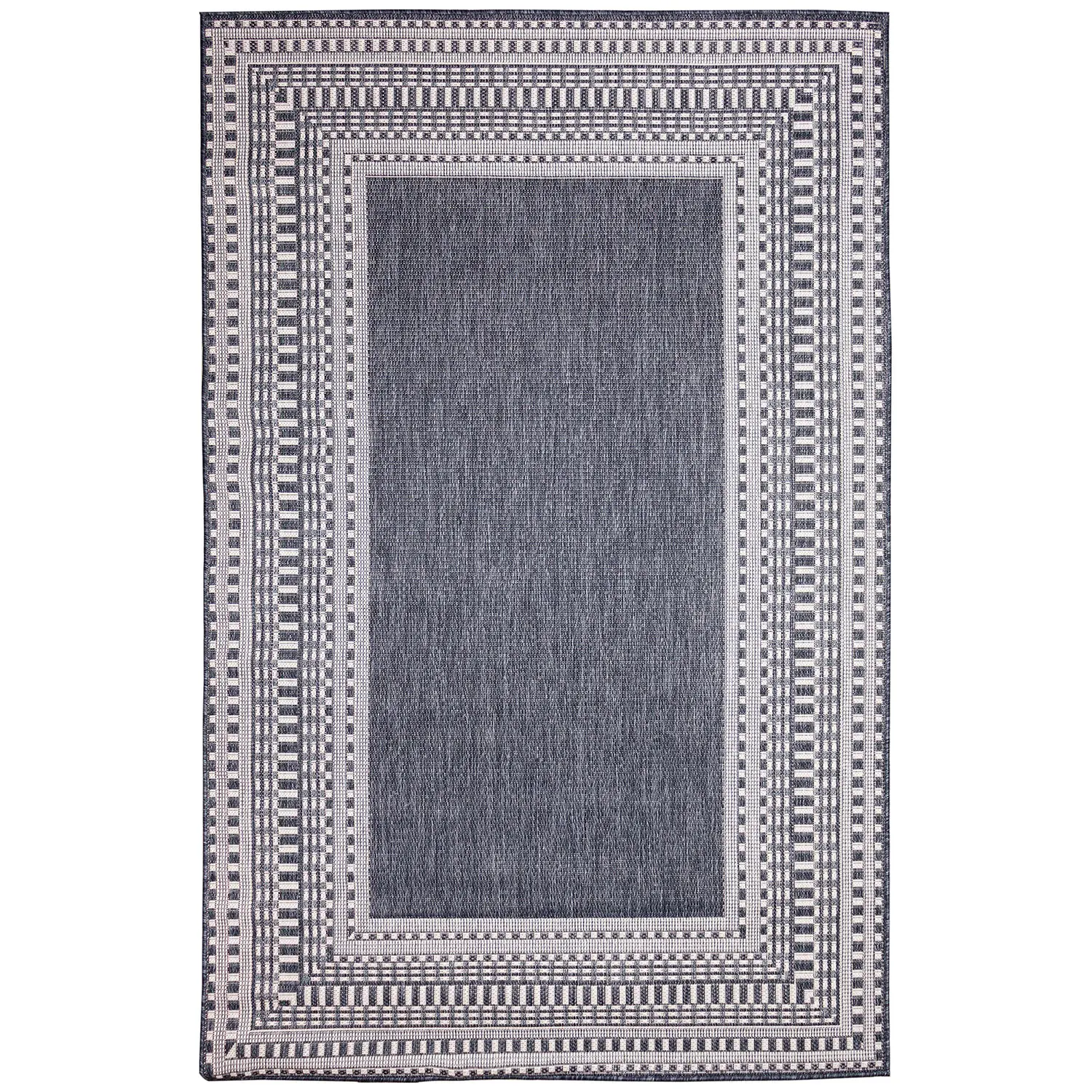 Liora Manne Malibu Low Profile Easy Care Weather Resistant Indoor/Outdoor Rug-Transitional, Decorati
