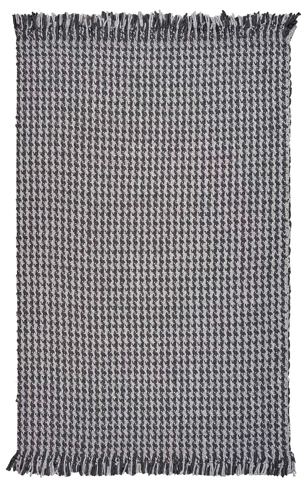 Maui 1341 Grey Houndstooth Area Rug