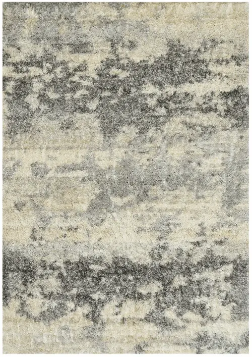 Merino 6713 Ivory/Grey Silhouette Area Rug