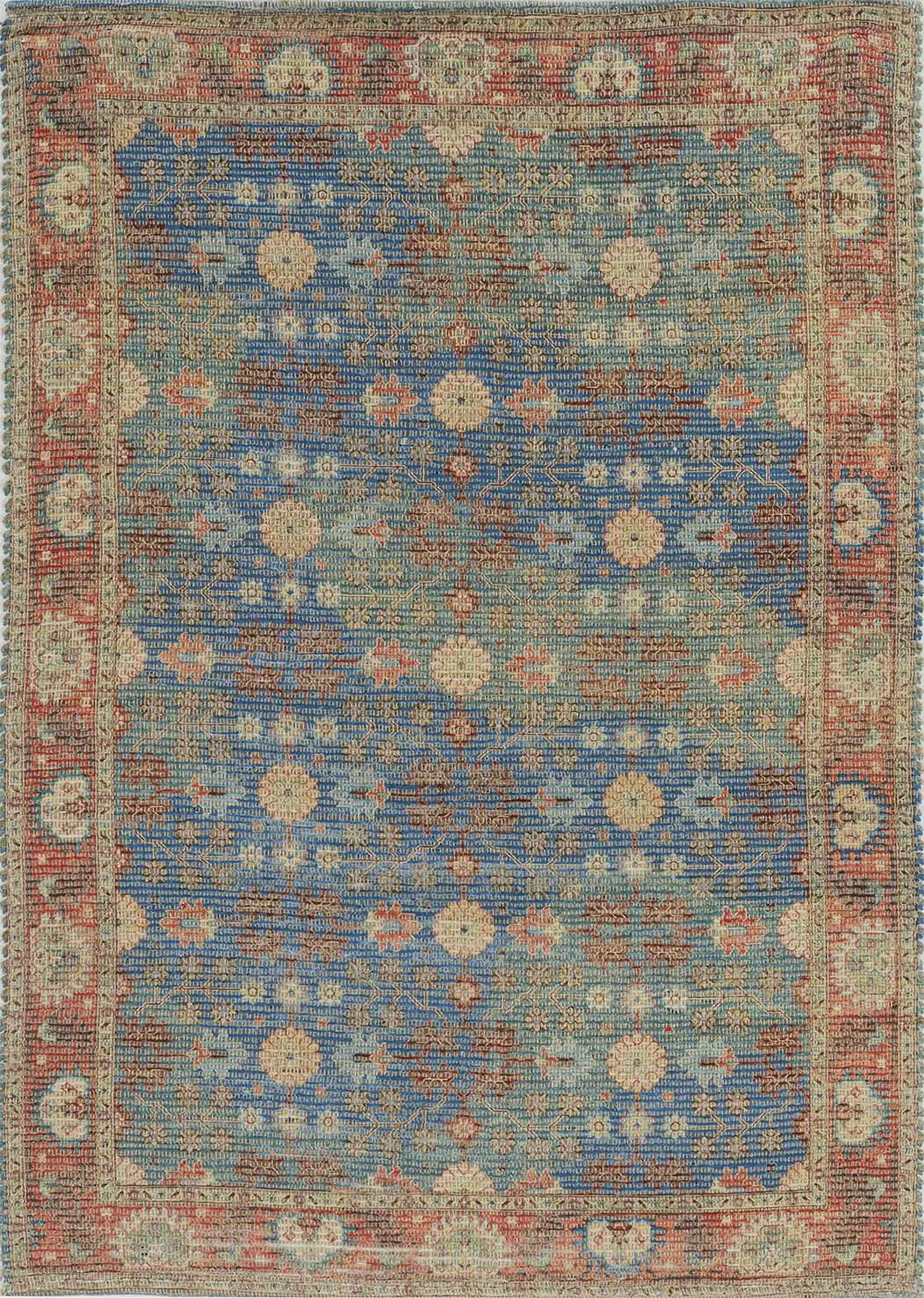 Morris 2227 Blue/Red Traditions Area Rug Product Image